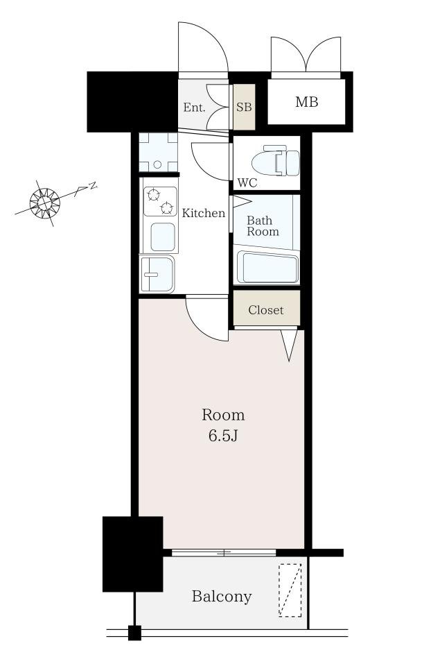 エステムコート新大阪Ⅶステーションプレミアム　間取り図