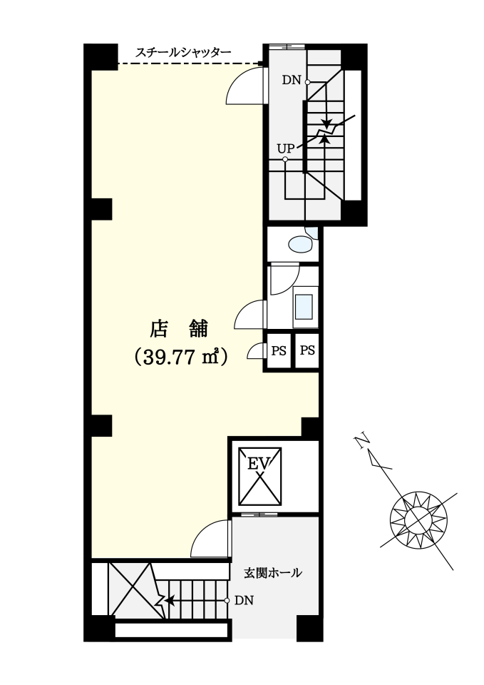 マルテービル1F間取り図